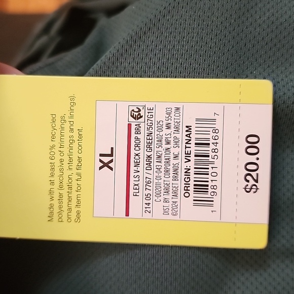 All In Motion Sports Bra Size XL - Picture 8 of 8